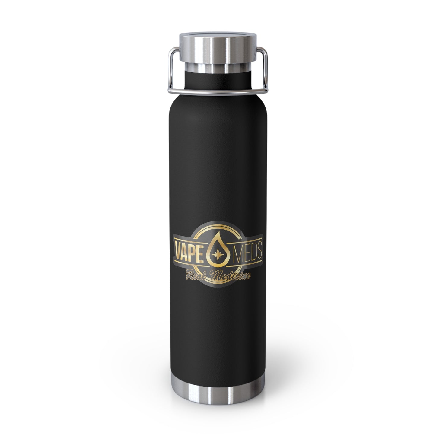 VapeMeds® Copper Vacuum Insulated Bottle, 22oz