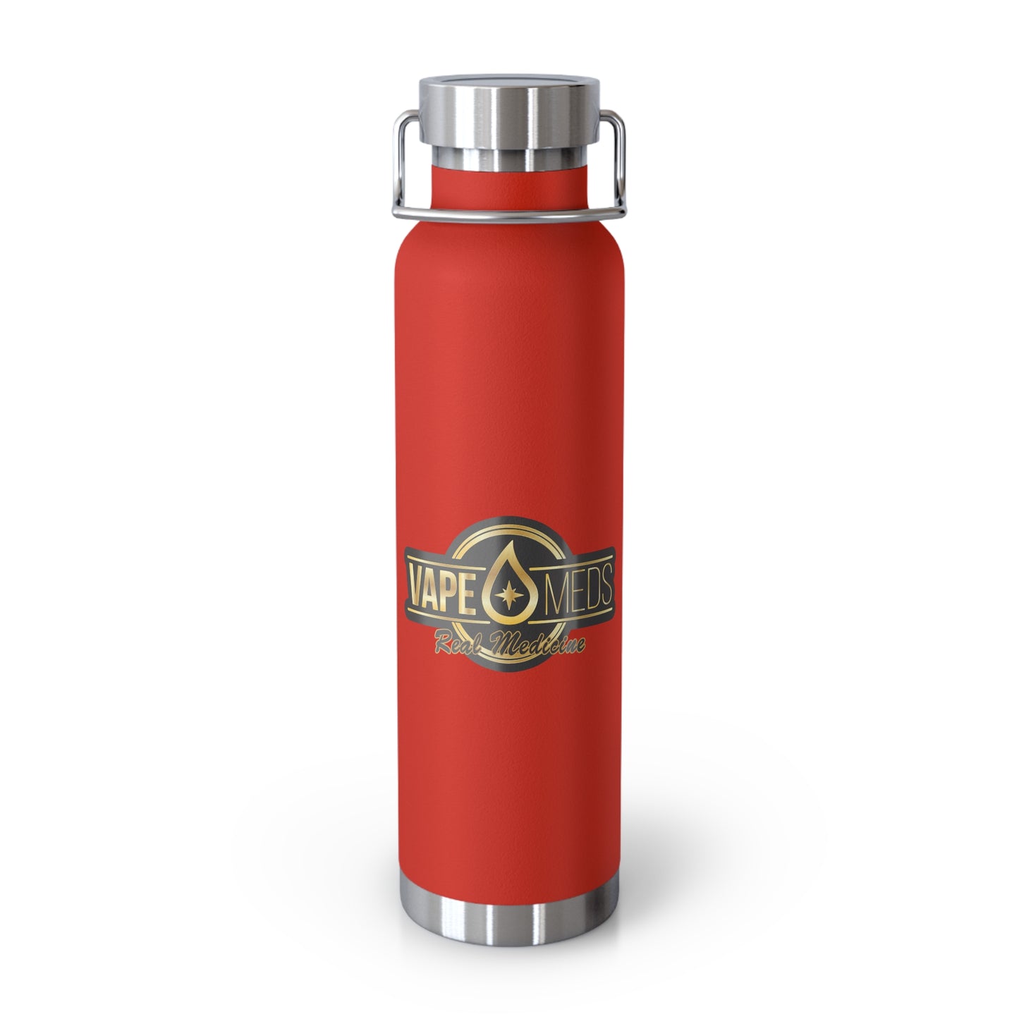 VapeMeds® Copper Vacuum Insulated Bottle, 22oz