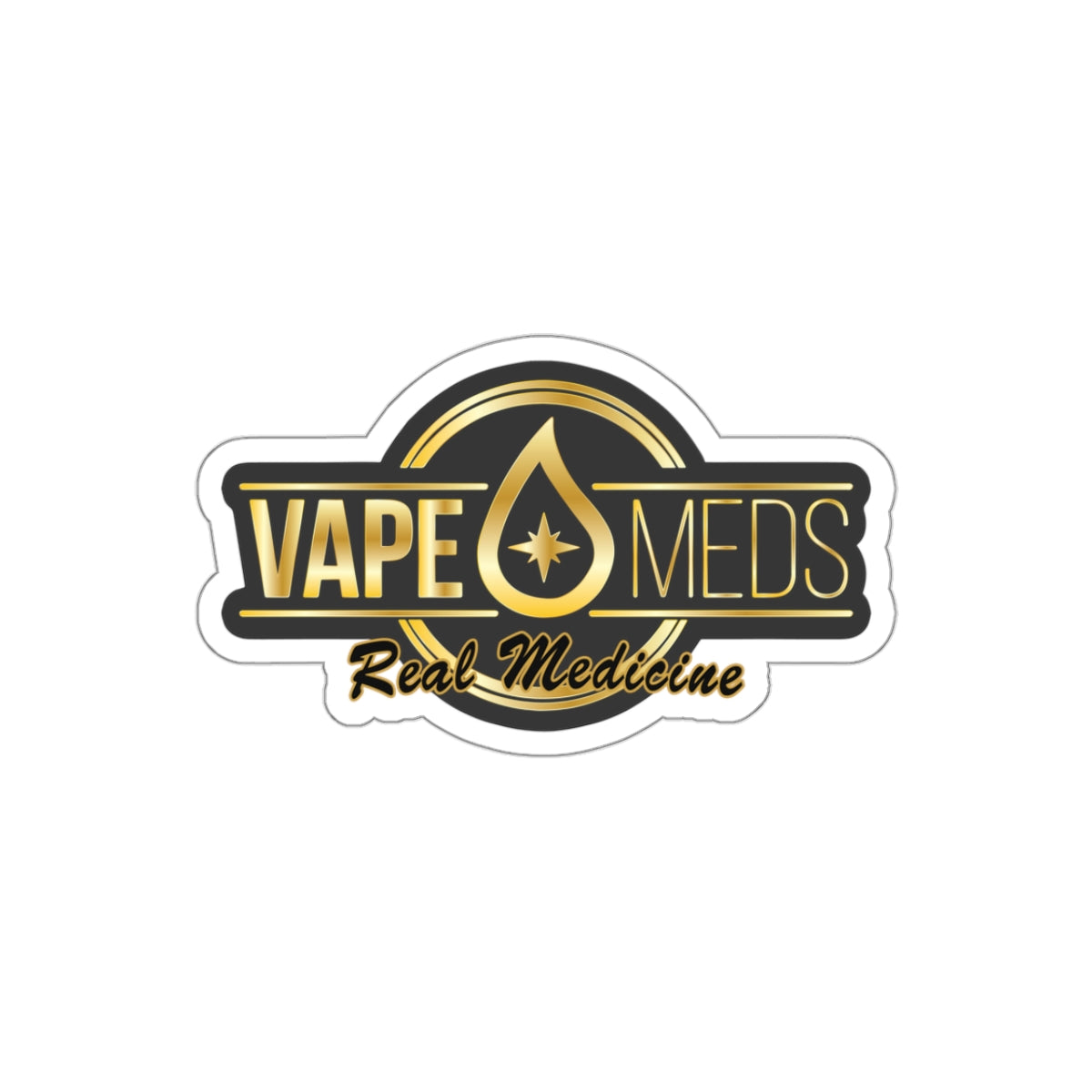 VapeMeds® Kiss-Cut Stickers