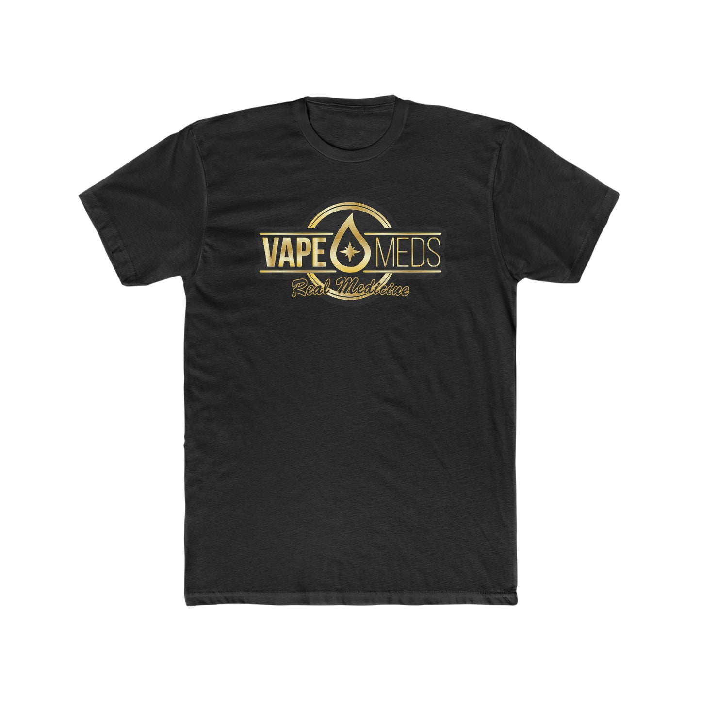 VapeMeds® Men's Cotton Crew Tee