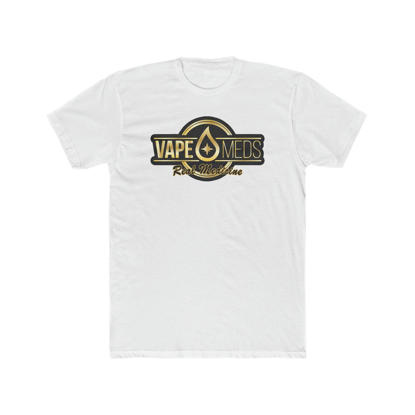 VapeMeds® Men's Cotton Crew Tee