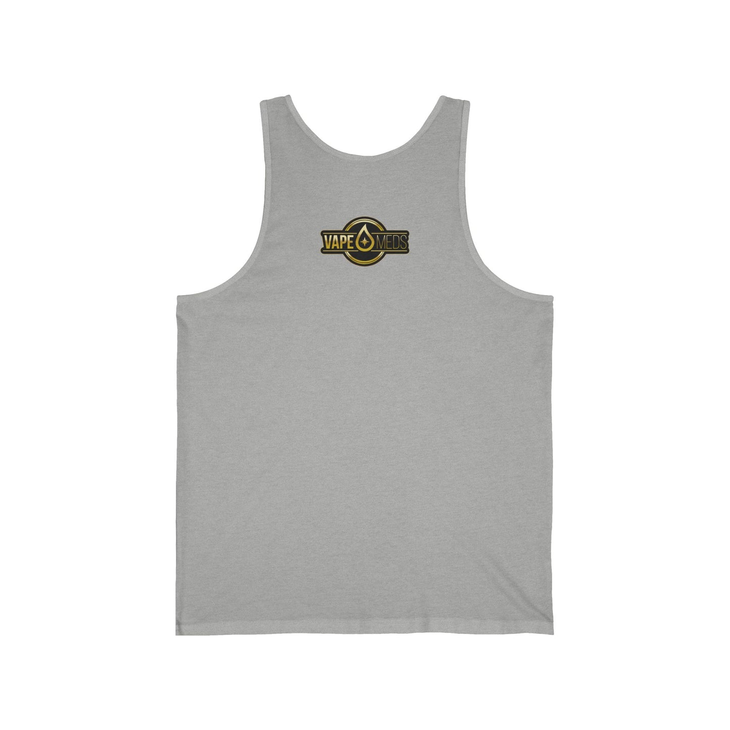 Unisex Jersey Tank - Alien Graphic & Vape Theme | Cool Summer Wear for Smokers & Festival Lovers