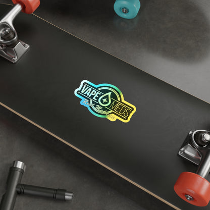 VapeMeds® Holographic Die-cut Stickers
