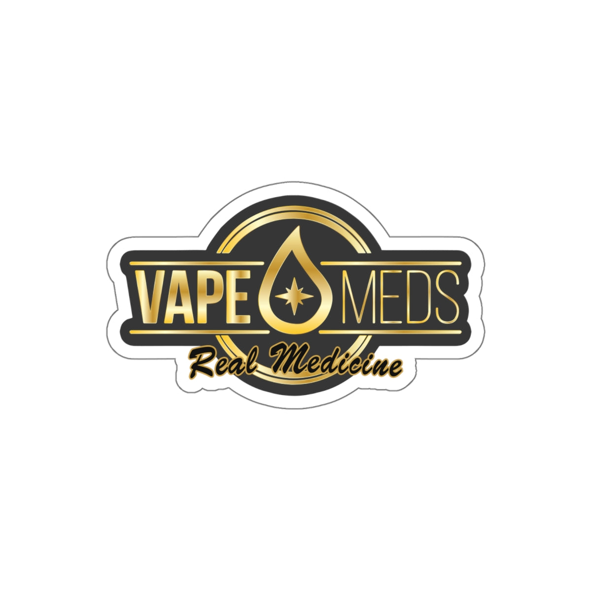 VapeMeds® Kiss-Cut Stickers