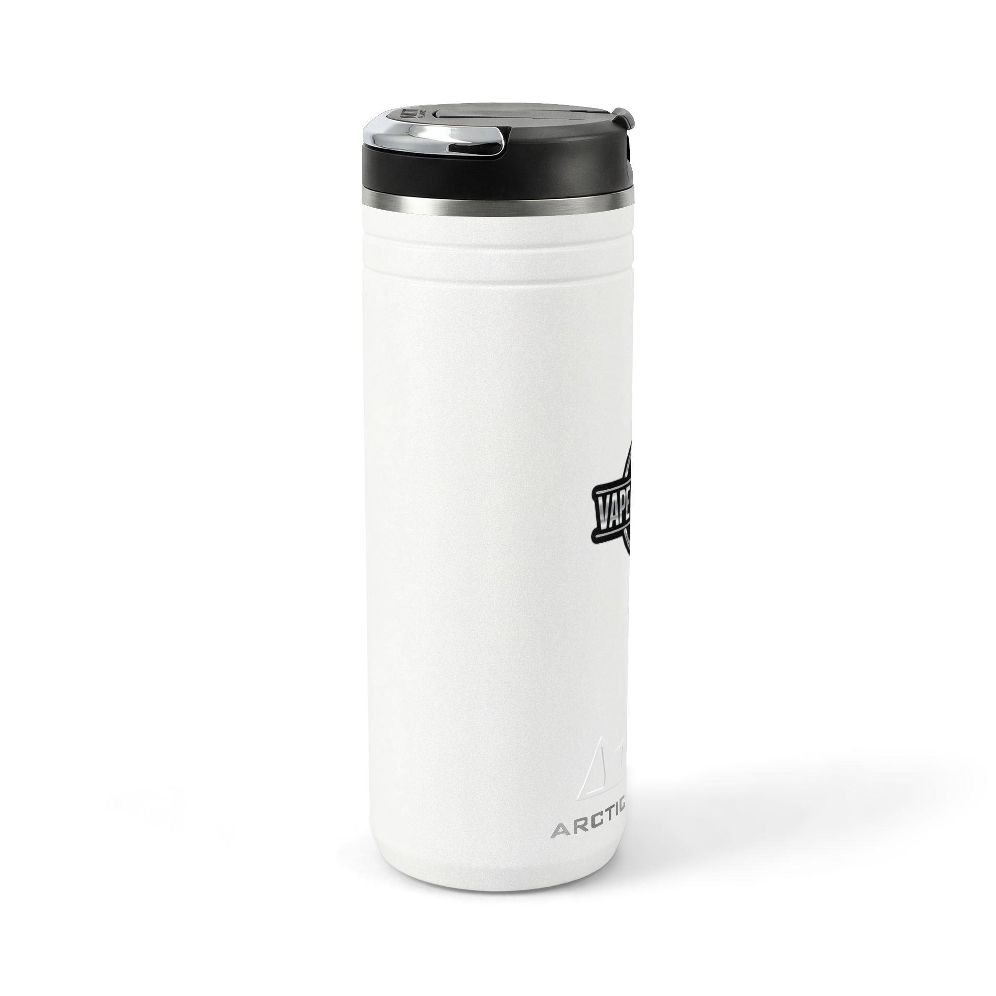 Vape Meds Logo 24oz Thermal Straw Tumbler — Insulated Travel Bottle