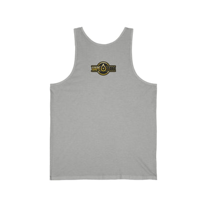 Unisex Jersey Tank - Alien Graphic & Vape Theme | Cool Summer Wear for Smokers & Festival Lovers