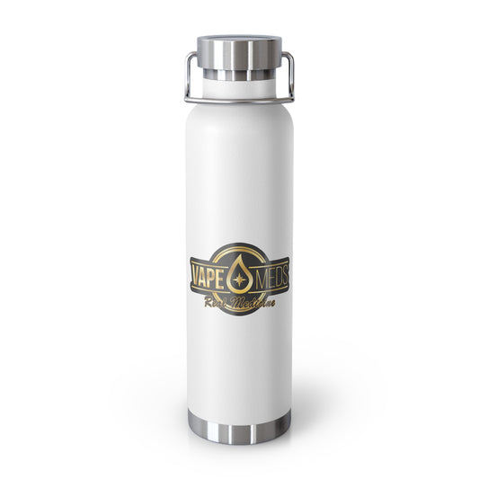 VapeMeds® Copper Vacuum Insulated Bottle, 22oz