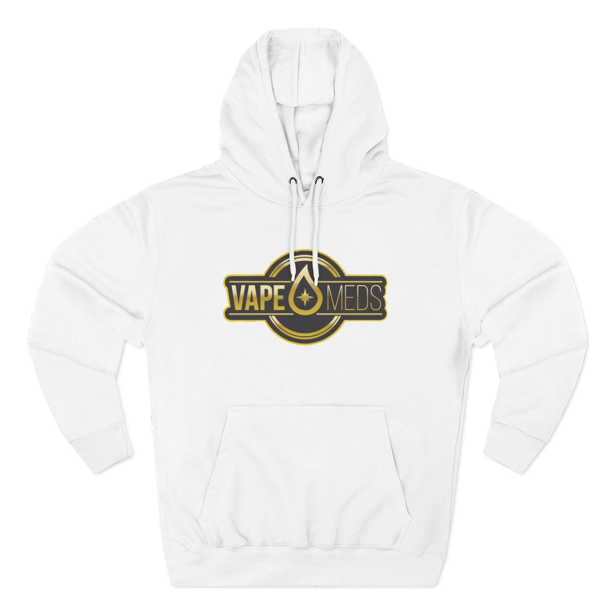 Three-Panel Fleece Hoodie