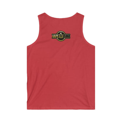 Men's Skull Flames Tank Top - Edgy Summer Wear for Music Lovers